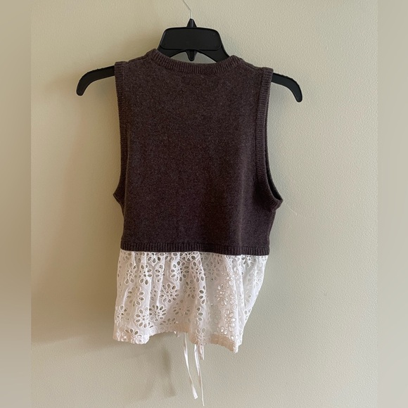 Sea NY knitted combo vest. Brand new from sample sale - Picture 2 of 2